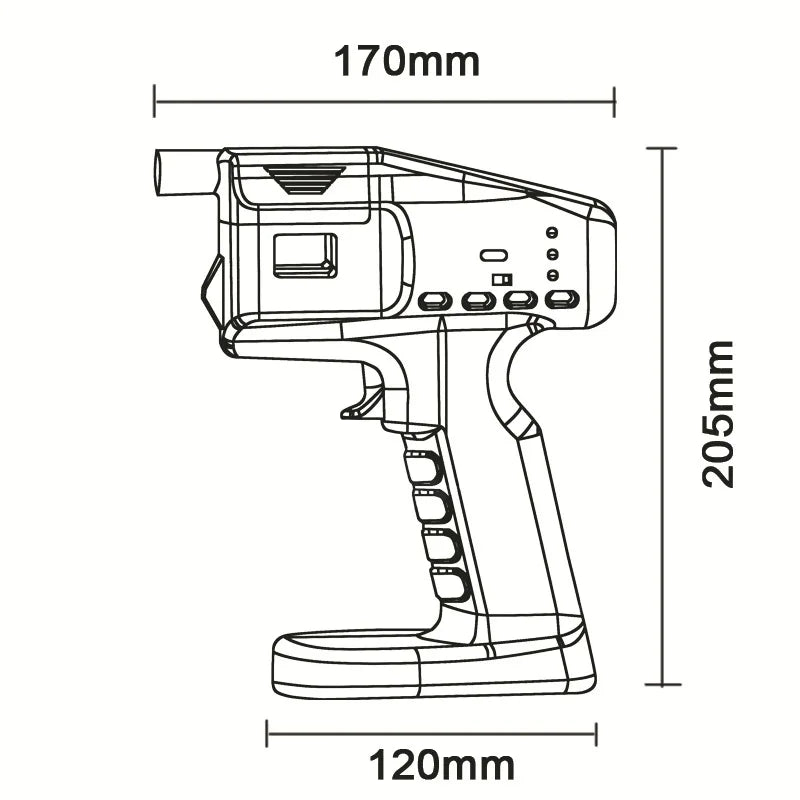 Smoking Flavor Blaster Cocktail Smoker Bubble