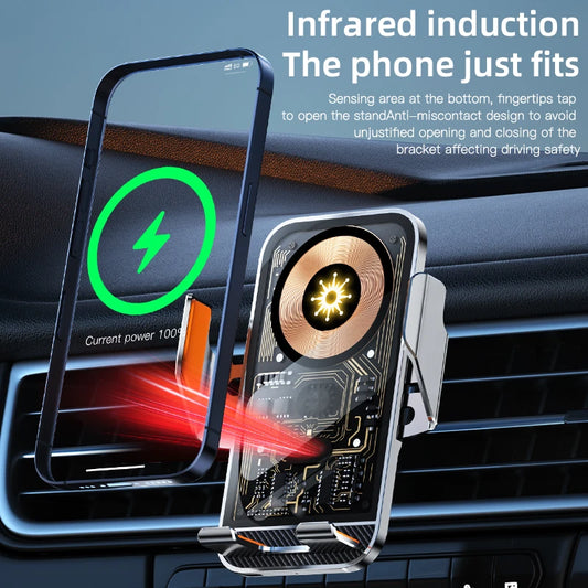 Soporte universal para Teléfono / Carga Inalámbrica para Coche