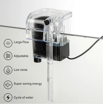Filtro externo para acuario / 380 l/h, bps-6077.