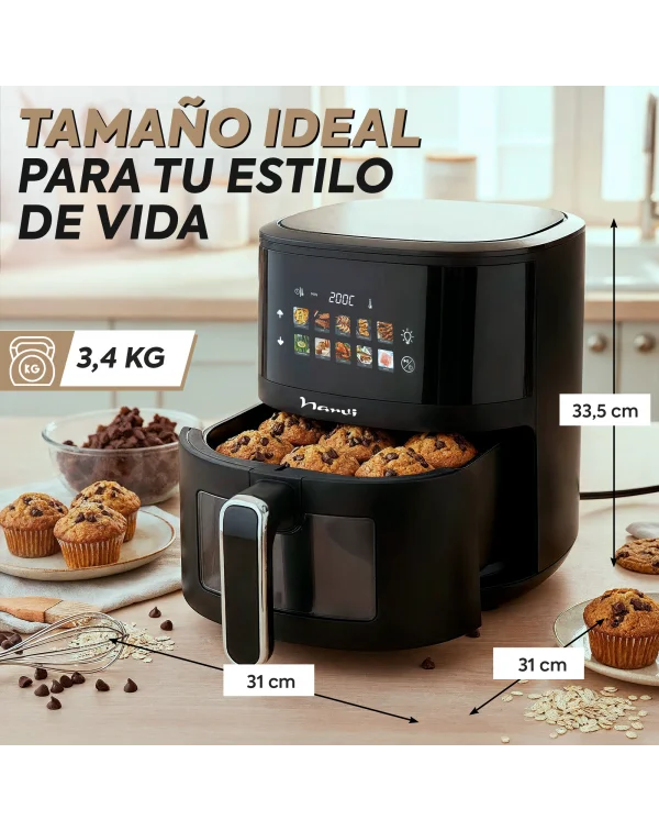 Air Fryer NARVI NF27 / 4.5La / 1400W Potencia.