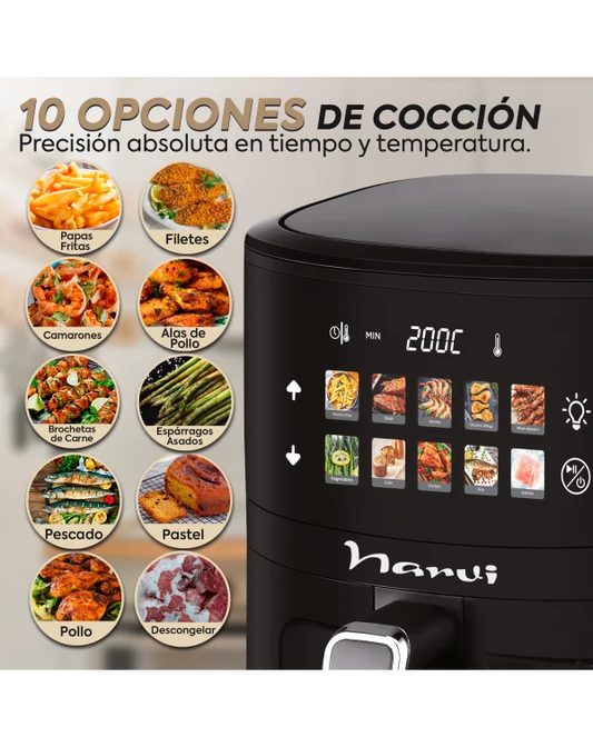 Air Fryer NARVI NF27 / 4.5La / 1400W Potencia.