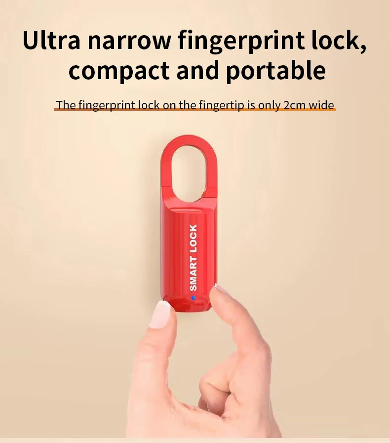 Drawer Lock / Candado con Huella Dactilar / USB