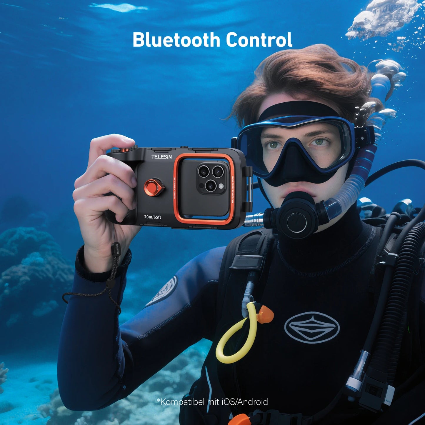 Funda Para Teléfono Sumergible / Buceo / IP68 Certificado.