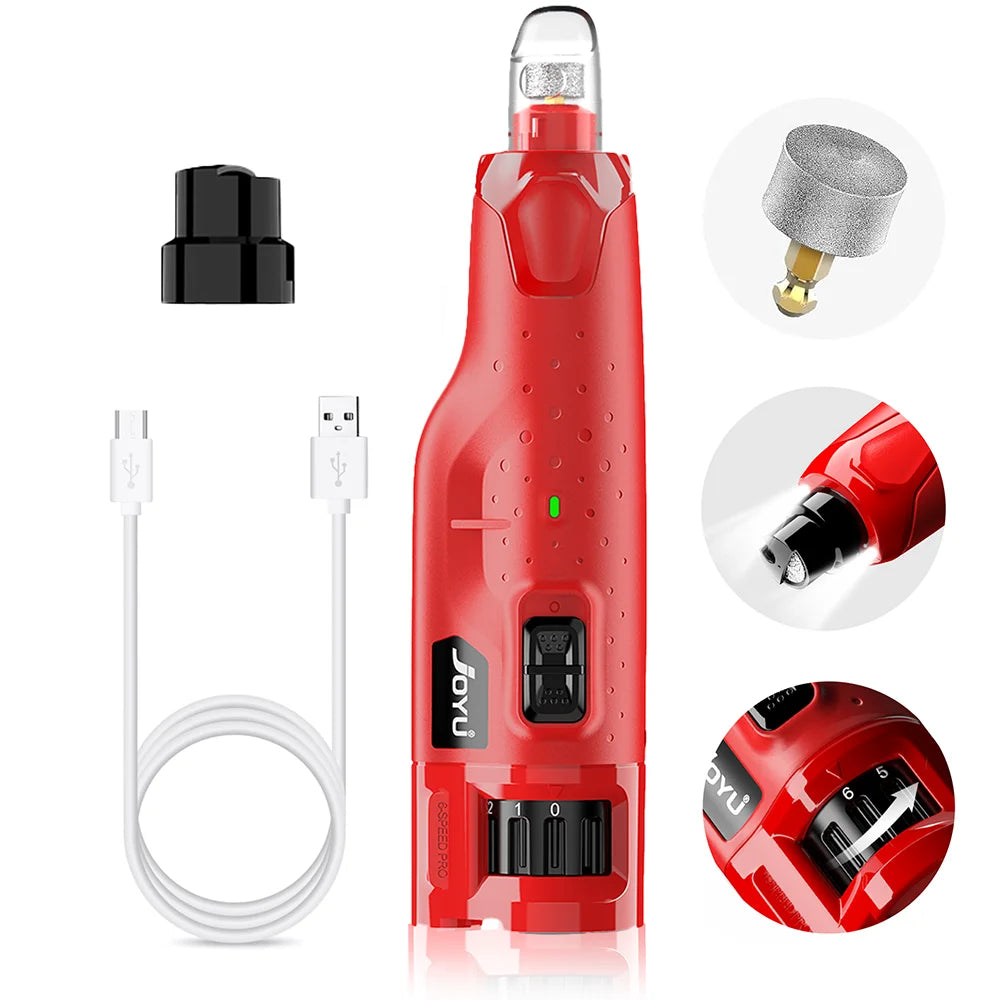 Amoladora de Uñas para Perros a Prueba de Polvo