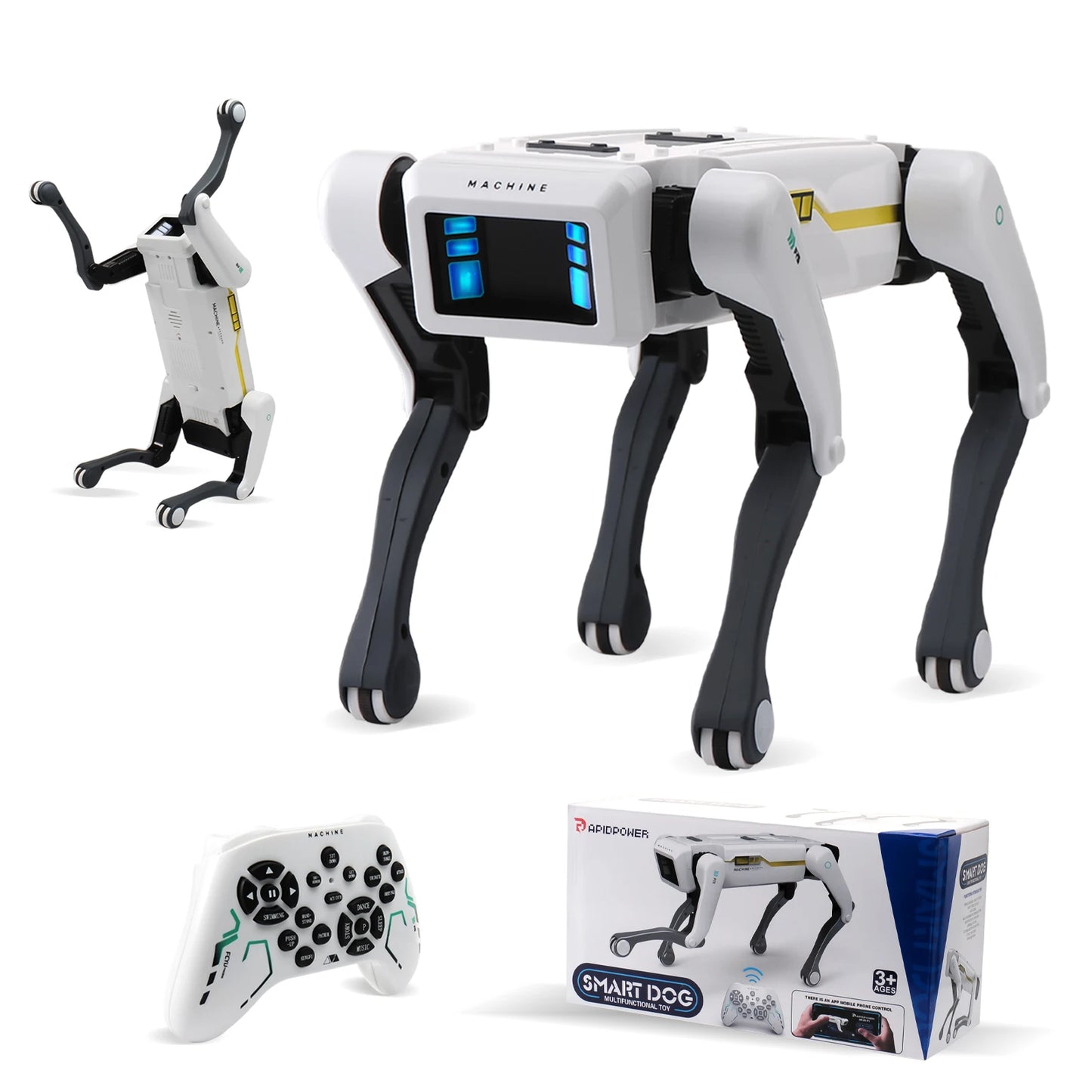Perro Robot inteligente RC / Control remoto Por IA.