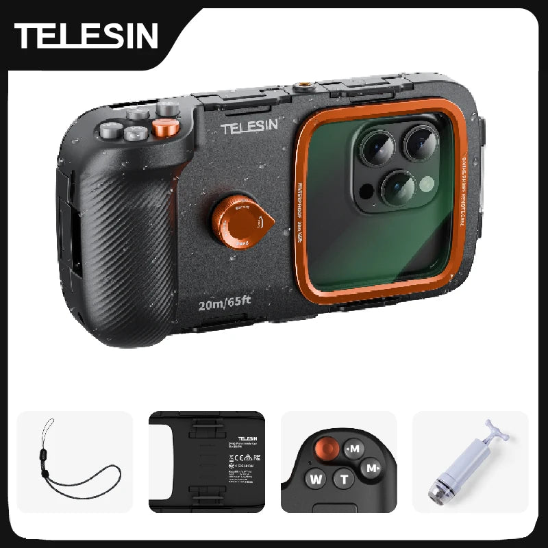 Funda Para Teléfono Sumergible / Buceo / IP68 Certificado.