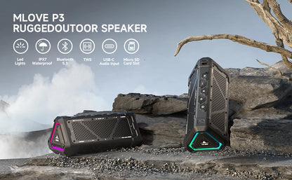 Altavoz MLOVE P3  Bluetooth Speaker / 40W / Resistente al Agua.