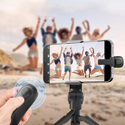 Control Remoto Bluetooth /Activar Cámara, Grabación de Vídeo, Clic para pasar Páginas.