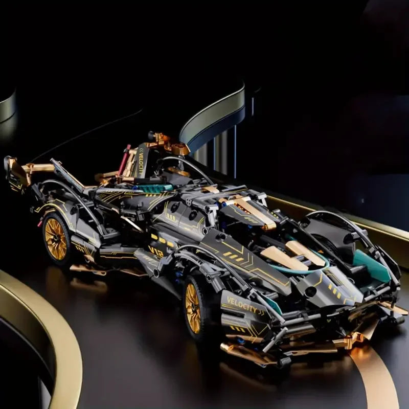 Racing Car Construction / 1690 Piezas / Prototipos de Coches Deportivos.