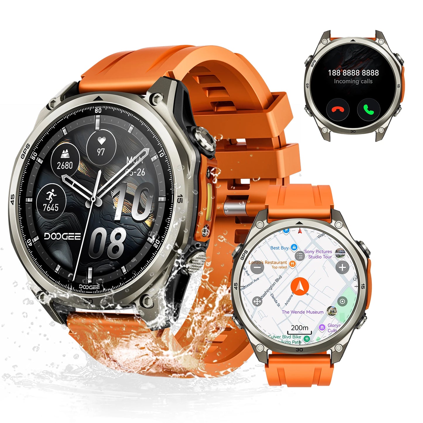 DOOGEE ANYWISE W1 PRO Smartwatch 5ATM Water