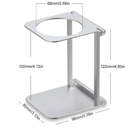 Soporte de Aluminio para cafetera portatil