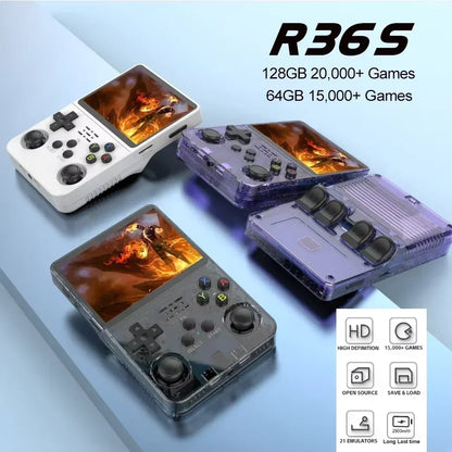 R36S/ R36H  Handheld Video Game Console Linux System 3.5.
