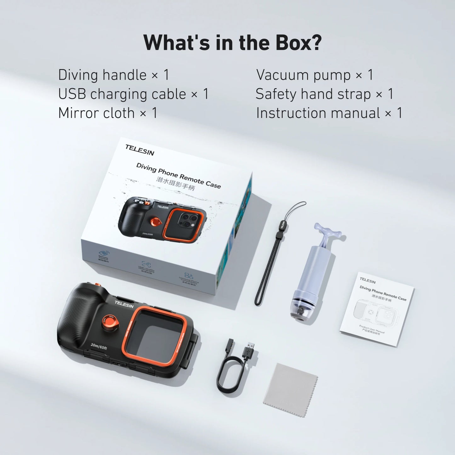 Funda Para Teléfono Sumergible / Buceo / IP68 Certificado.