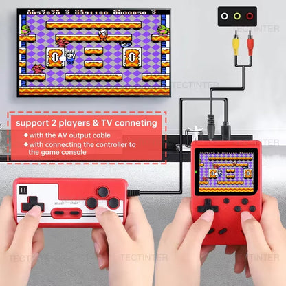 Consola Game Player 8 Bit Retro / 500 Juegos
