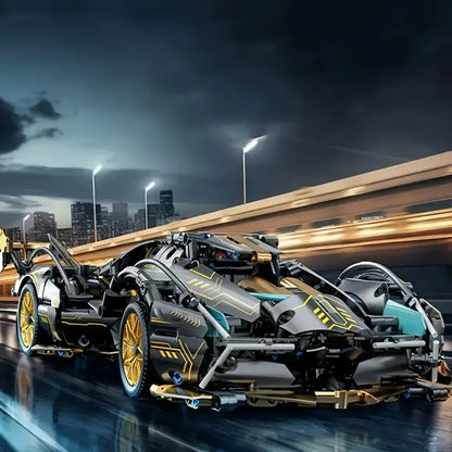 Racing Car Construction / 1690 Piezas / Prototipos de Coches Deportivos.