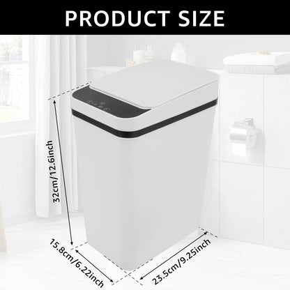 Basurero Automático con Sensor de Movimiento Infrarrojo, 12 Lts.