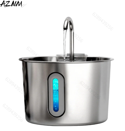 Fuente de agua automática 2,2 Lt / Acero inoxidable