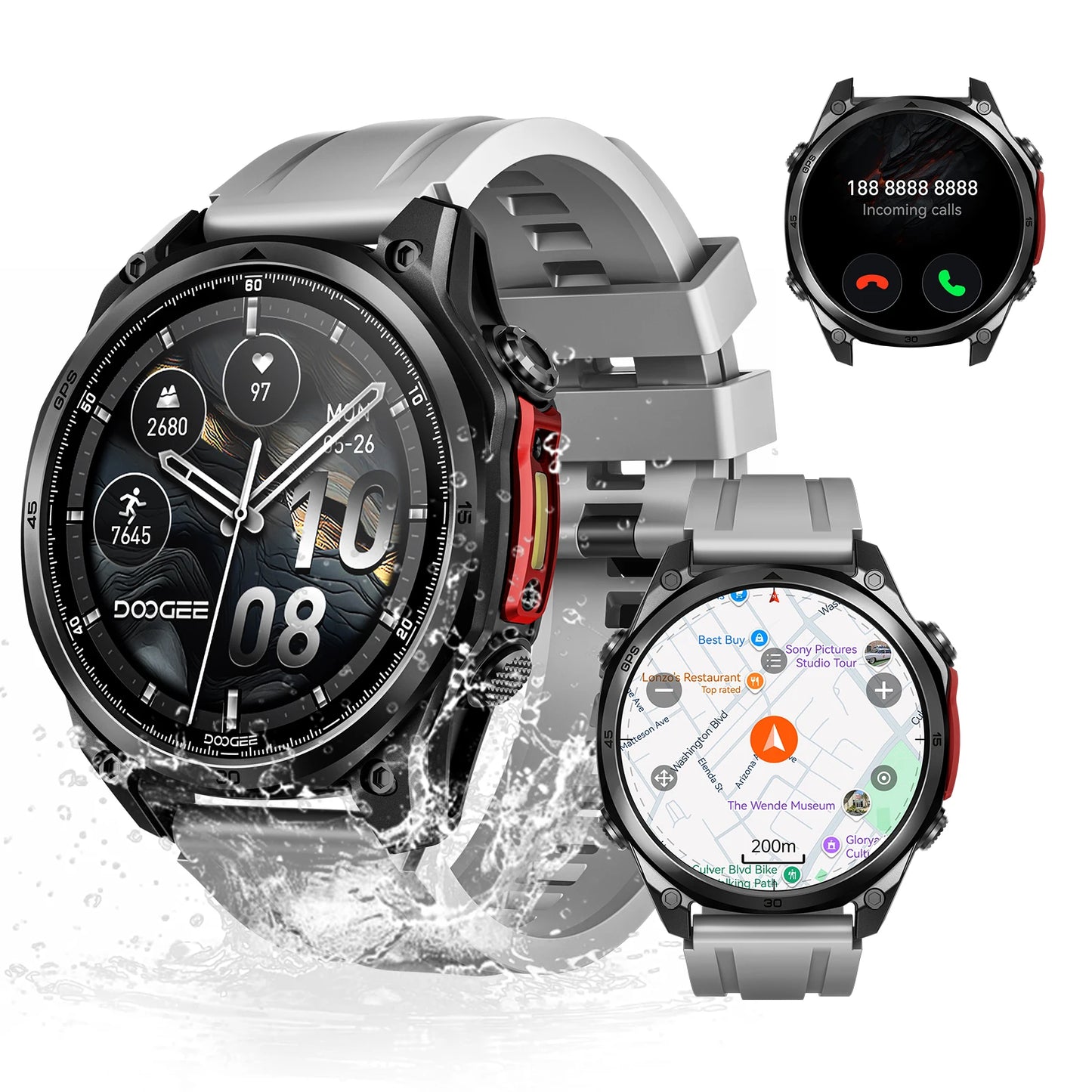 DOOGEE ANYWISE W1 PRO Smartwatch 5ATM Water