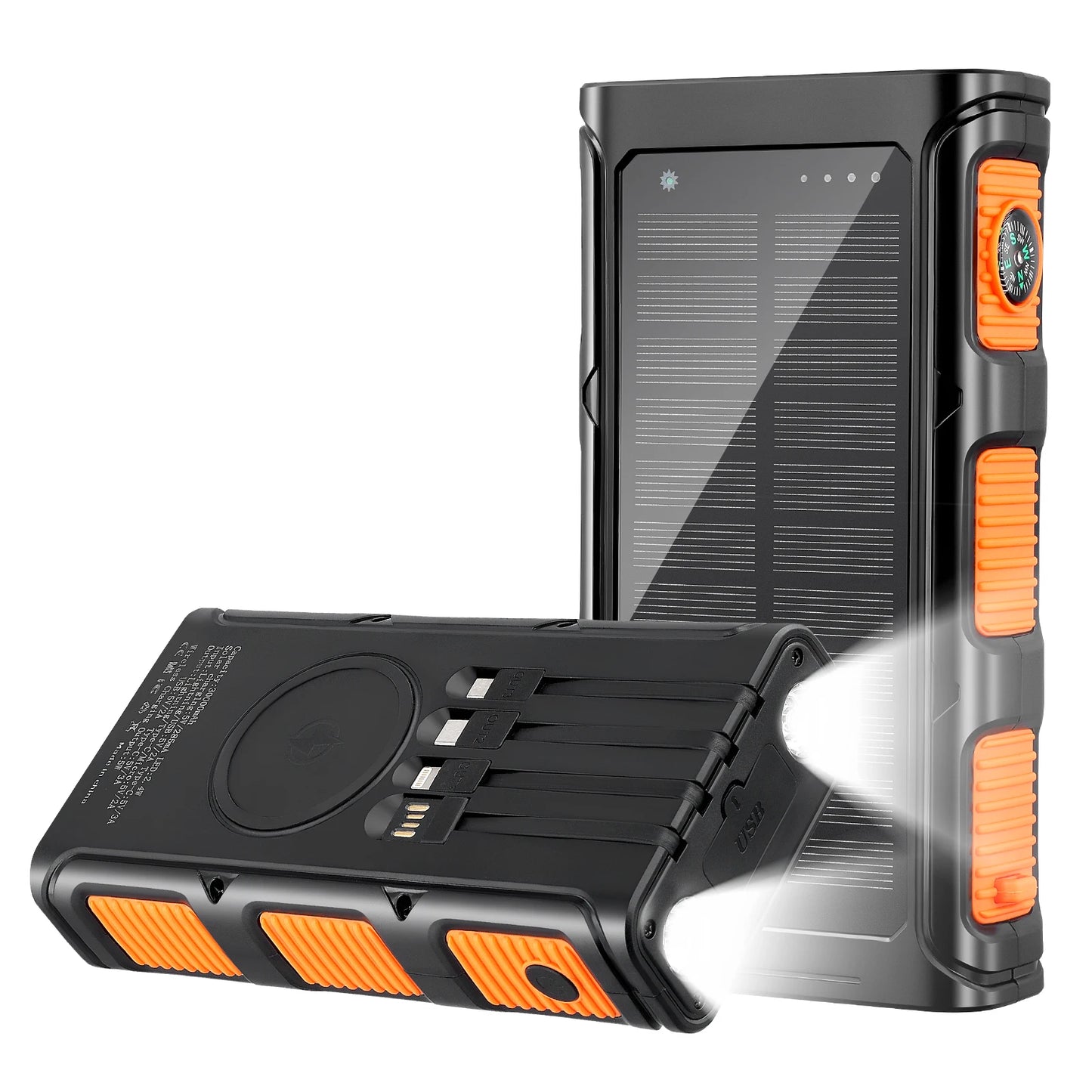 Power Bank 30000mAh Portable / Panel Solar.