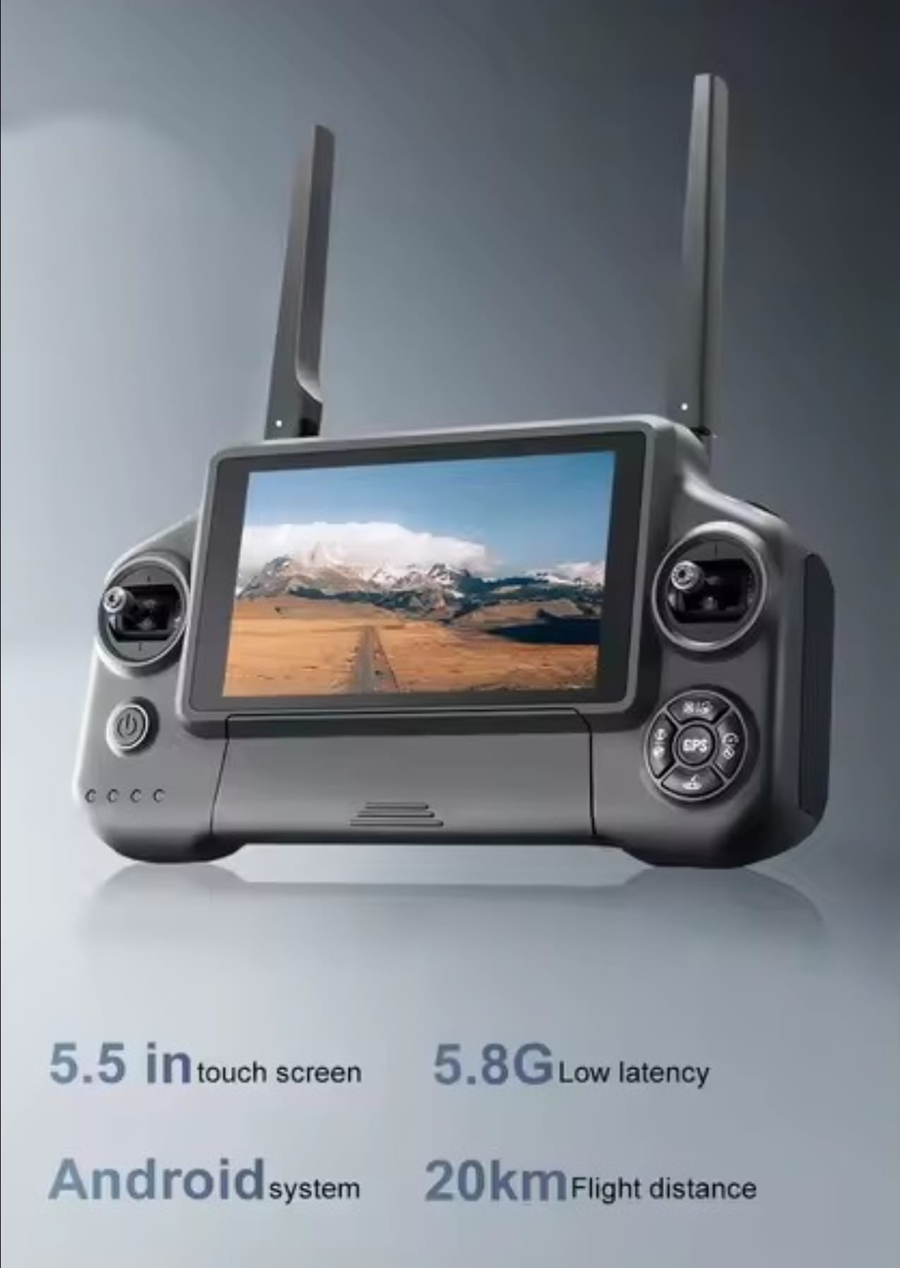 Dron D12 (Profesional) Cámara HD, 8K, FPV, GPS, Dron, RC.