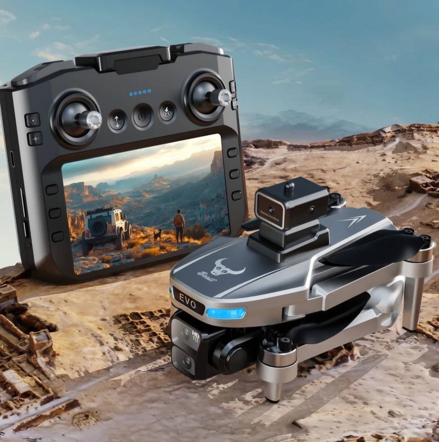 Dron SG901 MAX GPS 8k + 2 Batteries