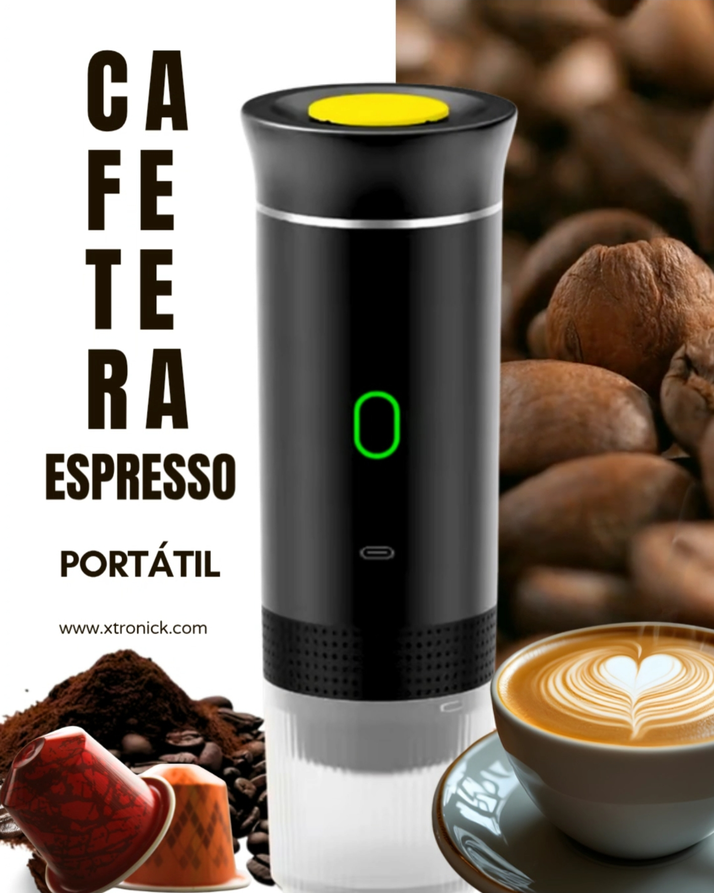 Cafetera Espresso Portátil (Inalambrica)